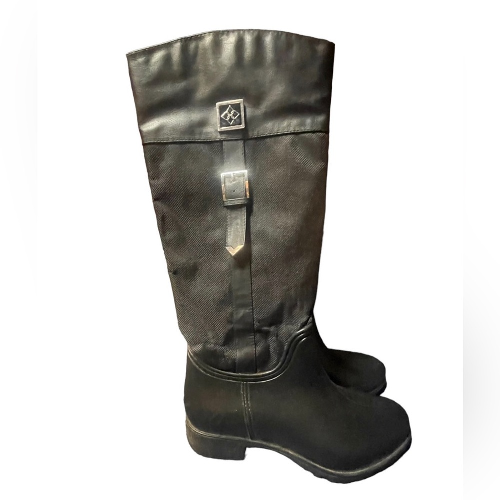 DAV SZ 8 15.5" calf | women's‎ buckle coventry countryside rain boot